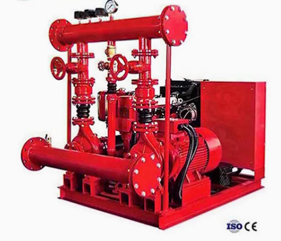 Fire Fighting Set with Electric Pump Diesel Engine and Jockey Pump