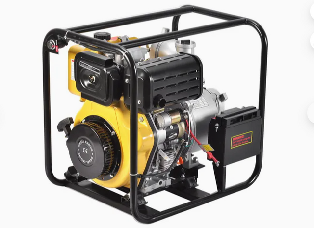 2 Inch, 3 Inch, 4 Inch Portable Diesel Generator Electric Start