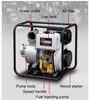 2 Inch, 3 Inch, 4 Inch Portable Diesel Generator Electric Start